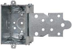 Cooper Crouse-Hinds - 1 Gang, (9) 1/2" Knockouts, Steel Rectangle Switch Box - 3" Overall Height x 2" Overall Width x 2-1/2" Overall Depth - Apex Tool & Supply