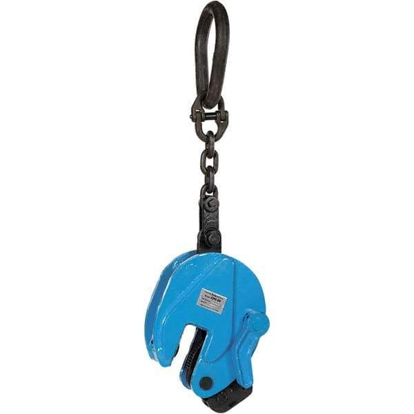 Vestil - 6,600 Lbs. Load Capacity Plate Clamp - 1.19 Inch Max Thickness, 3 Inch Throat Depth and 5-1/4 Inch Bale Opening - Apex Tool & Supply