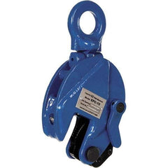 Vestil - 1,000 Lbs. Load Capacity Plate Clamp - 0.6 Inch Max Thickness, 1.56 Inch Throat Depth and 1.1 Inch Bale Opening - Apex Tool & Supply