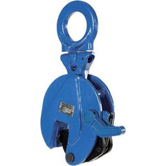 Vestil - 6,600 Lbs. Load Capacity Plate Clamp - 1.1 Inch Max Thickness, 3 Inch Throat Depth and 2.3 Inch Bale Opening - Apex Tool & Supply