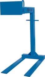 Vestil - 4,000 Lb Capacity Pallet Lifter - 48" Long x 4" Wide, 3" Eye Thickness, 25" Outside Diameter - Apex Tool & Supply