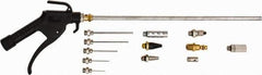 Value Collection - 14 Piece Plastic Air Gun Kit - 1/4 NPT Inlet, 150 Max psi - Apex Tool & Supply