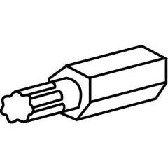 Kennametal - T27 Torx Drive Bit - T27 Torx Drive - Apex Tool & Supply