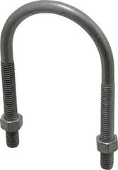 Cooper Crouse-Hinds - Malleable Iron Rigid U-Bolts - 2" Rigid, Electrogalvanized Finish - Apex Tool & Supply