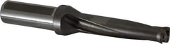 Kennametal - 127mm Max Drill Depth, 4xD, 31.75mm Diam, Indexable Insert Drill - 2 Inserts, 1-1/2" Shank Diam, Straight Shank - Apex Tool & Supply