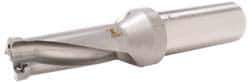 Kennametal - 120mm Max Drill Depth, 4xD, 30mm Diam, Indexable Insert Drill - 2 Inserts, 40mm Shank Diam, Whistle Notch Shank - Apex Tool & Supply