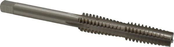 Interstate - 1/2-10, Right Hand Thread, 2-9/16" Thread Length, Acme Thread Tap - 4 Flutes, Straight Flute, 5" Overall Length, 2G Class of Fit, Plug Chamfer - Apex Tool & Supply