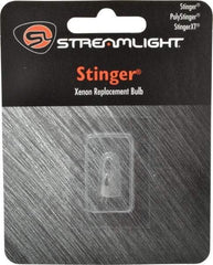 Streamlight - Xenon Bulb - Clear, Compatible With 76000, 76001, 76003, 76005, 76021, 76022, 76201, 76214, 76221, 76500, 76501, 76502, 76514, 76521, 76522, 76524, 76600, 76603, 76611, 76614, 76906 & 76909 Flashlights - Apex Tool & Supply