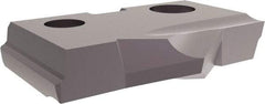 Allied Machine and Engineering - 27mm Diam x 3/16" Thick, Seat Code 2, 90° Included Angle Spade Drill Insert - TiAlN Coated, Cobalt, Grade Super Cobalt, Series T-A - Apex Tool & Supply