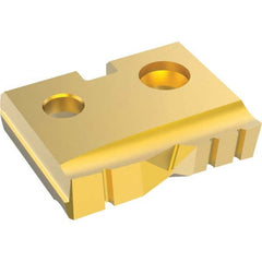 Allied Machine and Engineering - 45/64" Diam Flat Bottom Seat Size 1 Spade Drill Insert - Apex Tool & Supply