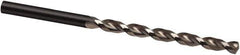 Guhring - 6.2mm, 130° Point, Parabolic Flute, Cobalt Taper Length Drill Bit - Bright Finish, 97mm Flute Length, 148mm OAL, Series 336 - Apex Tool & Supply
