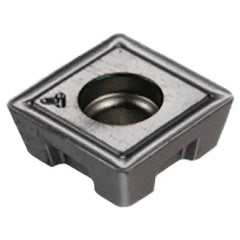Iscar - SOMT100408 DT Grade IC8080 Carbide Indexable Drill Insert - TiCN/Al2O3/TiN Finish, Square, 9.8mm Inscribed Circle - Apex Tool & Supply