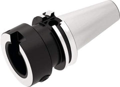 Seco - Graflex 6 System Size, DIN69871-50 Taper, Modular Tool Holding System Adapter - 3-15/16" Projection, 2.48" Body Diam, 7.94" OAL, Through Coolant - Exact Industrial Supply