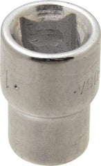 SK - 3/8" Drive, 1/4" Socket, Female Pipe Plug Socket - 4 Points, 1" OAL - Apex Tool & Supply