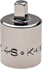 SK - 1/2" Drive, 1/4" Socket, Male Pipe Plug Socket - Apex Tool & Supply