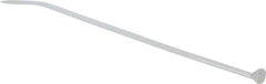 Thomas & Betts - 5-1/2" Long Natural (Color) Nylon Standard Cable Tie - 40 Lb Tensile Strength, 1.31mm Thick, 1-3/4" Max Bundle Diam - Apex Tool & Supply