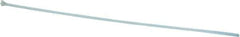 Thomas & Betts - 11.1" Long Natural (Color) Nylon Standard Cable Tie - 30 Lb Tensile Strength, 1.31mm Thick, 4" Max Bundle Diam - Apex Tool & Supply