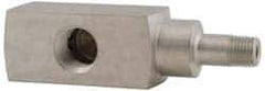 Enerpac - 10,000 psi Pressure Rating, Hydraulic Pressure Gage Adapter - 1/4 NPTF Male End, 3/8 NPTF Female End, 1/2 NPTF Guage Port - Apex Tool & Supply