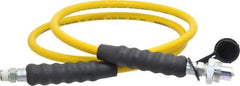 Enerpac - 1/4" Inside Diam x 3/8 NPT 6' Hydraulic Pump Hose - 10,000 psi, CH-604 Opposite End, Thermoplastic - Apex Tool & Supply