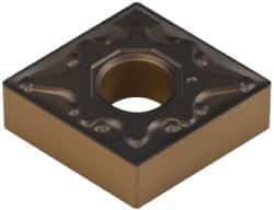 Walter - CNMG433 NM4 Grade WPP20 Carbide Turning Insert - TiCN/Al2O3/TiN Finish, 80° Diamond, 1/2" Inscr Circle, 3/16" Thick, 3/64" Corner Radius - Apex Tool & Supply