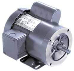 Marathon Electric - 1/2 Max hp, 1,725 Max RPM, Electric AC DC Motor - 115/208-230 V Input, Single Phase, 56C Frame, 0.62" Shaft Diam - Apex Tool & Supply