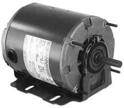 Marathon Electric - 1/4 Max hp, 1,725 Max RPM, Electric AC DC Motor - 115 V Input, Single Phase, 48 Frame, 1/2" Shaft Diam - Apex Tool & Supply