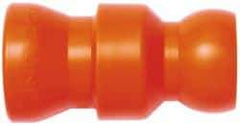 Loc-Line - 10 Piece, 1/2" ID Coolant Hose In-Line Valve - Female to Ball Connection, Acetal Copolymer Body, Unthreaded, Use with Loc-Line Modular Hose Systems - Apex Tool & Supply