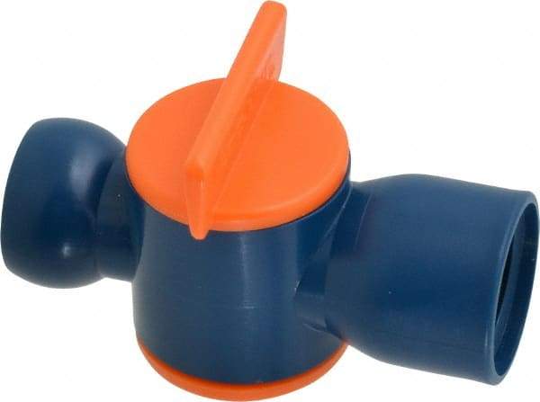 Loc-Line - 10 Piece, 1/2" ID Coolant Hose Valve Pack - Female to Female Connection, Acetal Copolymer Body, 1/2 NPT, Use with Loc-Line Modular Hose Systems - Apex Tool & Supply