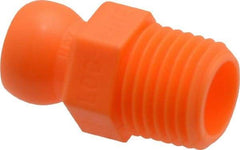 Loc-Line - 50 Piece, 1/4" Hose ID, Male to Female Coolant Hose Connector - 1/4" NPT, For Loc-Line Modular Hose Systems - Apex Tool & Supply