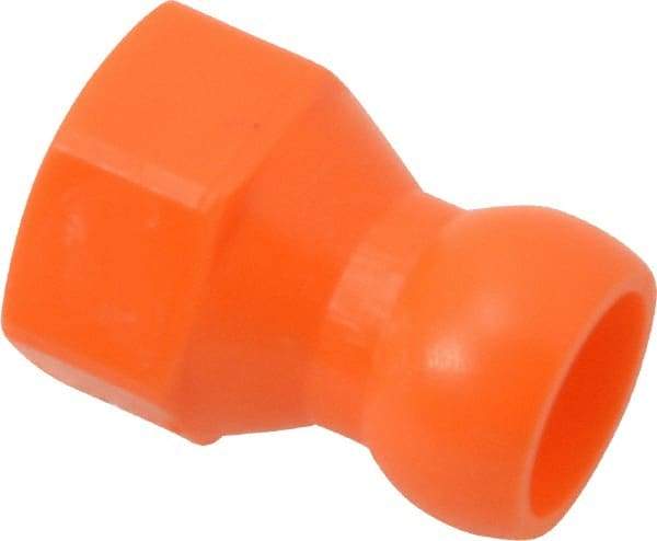 Loc-Line - 20 Piece, 1/4" Hose ID, Female to Male Coolant Hose SAE Flare Nut Adapter - 1/4" For Loc-Line Modular Hose Systems - Apex Tool & Supply