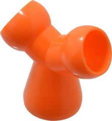 Loc-Line - 1/2" Hose Inside Diam, Coolant Hose Y-Fitting - For Use with Loc-Line Modular Hose System, 20 Pieces - Apex Tool & Supply