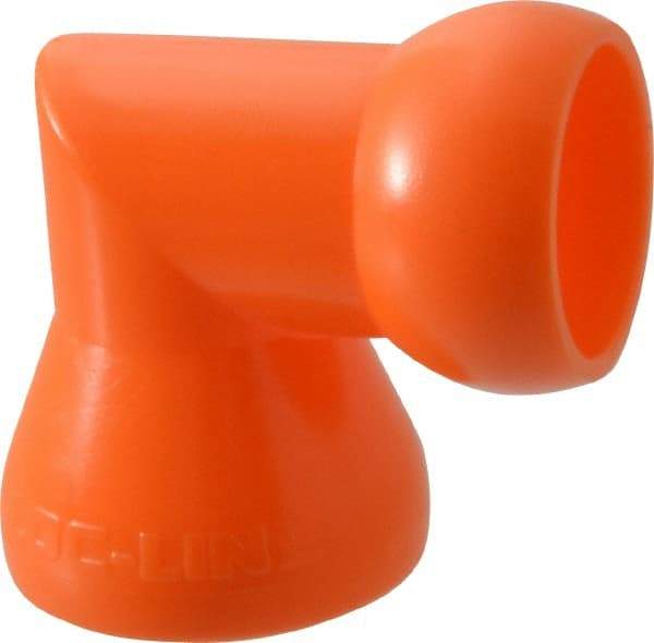 Loc-Line - 1/2" Hose Inside Diam, Coolant Hose Elbow - For Use with Loc-Line Modular Hose System, 20 Pieces - Apex Tool & Supply