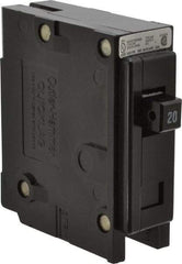 Eaton Cutler-Hammer - 20 Amp, 120/240 VAC, 24 VDC, 48 VDC, 80 VDC, 1 Pole, Plug In Miniature Circuit Breaker - Thermal Magnetic Trip, 14-4 AWG, 2-3/8 Inch Deep x 2-15/16 Inch High x 1 Inch Wide - Apex Tool & Supply