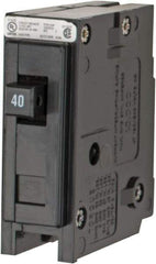 Eaton Cutler-Hammer - 40 Amp, 120/240 VAC, 24 VDC, 48 VDC, 80 VDC, 1 Pole, Plug In Miniature Circuit Breaker - Thermal Magnetic Trip, 14-4 AWG, 2-3/8 Inch Deep x 2-15/16 Inch High x 1 Inch Wide - Apex Tool & Supply