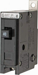 Eaton Cutler-Hammer - 40 Amp, 120/240 VAC, 24 VDC, 48 VDC, 80 VDC, 1 Pole, Bolt On Miniature Circuit Breaker - Thermal Magnetic Trip, 14-4 AWG, 2-3/8 Inch Deep x 2-15/16 Inch High x 1 Inch Wide - Apex Tool & Supply