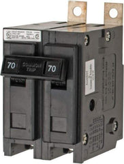 Eaton Cutler-Hammer - 70 Amp, 120/240 VAC, 24 VDC, 48 VDC, 80 VDC, 2 Pole, Bolt On Miniature Circuit Breaker - Thermal Magnetic Trip, 8-1/0 AWG, 2-3/8 Inch Deep x 2-15/16 Inch High x 2 Inch Wide - Apex Tool & Supply