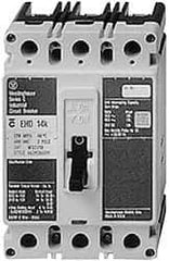 Eaton Cutler-Hammer - 200 Amp, 125 VDC, 240 VAC, 3 Pole, Molded Case Circuit Breaker - Thermal Magnetic Trip, 100 kA at 240 VAC Breaking Capacity, 4-4/0 AWG, 3-3/8 Inch Deep x 6 Inch High x 4-1/8 Inch Wide - Apex Tool & Supply