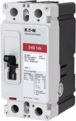 Eaton Cutler-Hammer - 50 Amp, 250 VDC, 480 VAC, 2 Pole, Molded Case Circuit Breaker - Thermal Magnetic Trip, Multiple Breaking Capacity Ratings, 14-1/0 AWG, 3-3/8 Inch Deep x 6 Inch High x 2-3/4 Inch Wide - Apex Tool & Supply