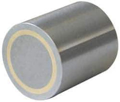 Eclipse - 5/8" Diam, 10-24 Thread, 1.19 Lb Average Pull Force, Alnico Pot Magnets - 220°C Max Operating Temp, 1/2" High - Apex Tool & Supply