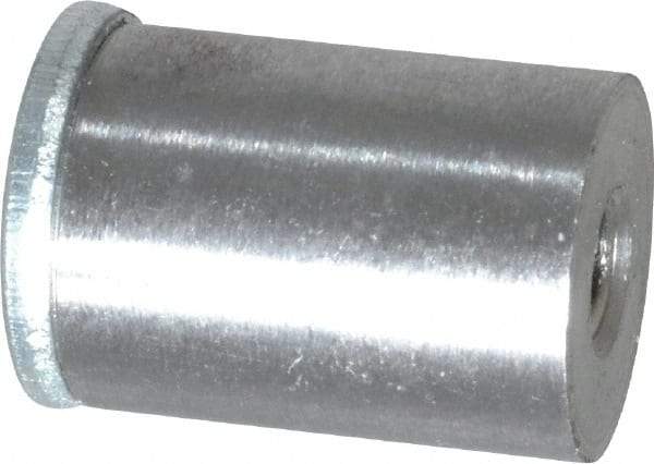 Eclipse - 3/8" Diam, 6-32 Thread, 0.72 Lb Average Pull Force, Alnico Pot Magnets - 220°C Max Operating Temp, 1/2" High - Apex Tool & Supply