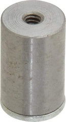 Eclipse - 1/2" Diam, 6-32 Thread, 1.53 Lb Average Pull Force, Alnico Pot Magnets - 220°C Max Operating Temp, 3/4" High - Apex Tool & Supply