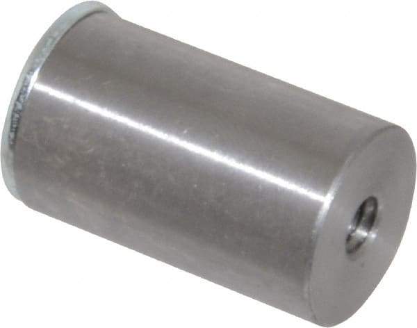 Eclipse - 5/8" Diam, 10-24 Thread, 2.44 Lb Average Pull Force, Alnico Pot Magnets - 220°C Max Operating Temp, 1" High - Apex Tool & Supply