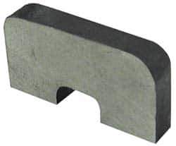 Eclipse - 1/2" Channel Width, 1/2" Long, 12 Lb Max Pull Force, Horseshoe Alnico Channel Magnet - 1-1/2" Overall Width, 1,022°F Max Operating Temp, 7/8" High - Apex Tool & Supply
