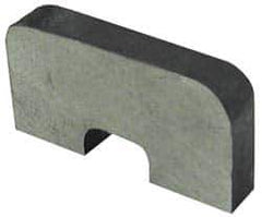 Eclipse - 3/8" Channel Width, 5/16" Long, 6 Lb Max Pull Force, Horseshoe Alnico Channel Magnet - 1" Overall Width, 1,022°F Max Operating Temp, 5/8" High - Apex Tool & Supply