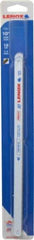 Lenox - 10" Long, 18 Teeth per Inch, Bi-Metal Hand Hacksaw Blade - Toothed Edge, 1/2" Wide x 0.023" Thick, Flexible - Apex Tool & Supply