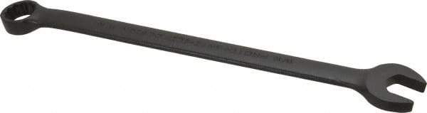Proto - 11/16" 12 Point Combination Wrench - 15° Offset Angle, 10-1/8" OAL, Steel, Black Finish - Apex Tool & Supply