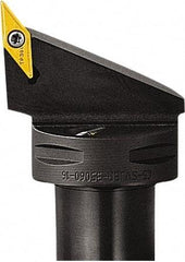 Seco - Left Hand Cut, Size C4, VB/C.. 1604.. Insert Compatiblity, External Modular Turning & Profiling Cutting Unit Head - 27mm Ctr to Cutting Edge, 50mm Head Length, Series Seco-Capto - Apex Tool & Supply