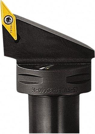 Seco - Right Hand Cut, Size C6, VBMT 332 Insert Compatiblity, External Modular Turning & Profiling Cutting Unit Head - 44.96mm Ctr to Cutting Edge, 65.02mm Head Length, Series Seco-Capto - Apex Tool & Supply