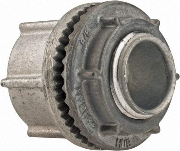 Cooper Crouse-Hinds - 3/8" Trade, Zinc Threaded Rigid/Intermediate (IMC) Conduit Hub - Noninsulated - Apex Tool & Supply