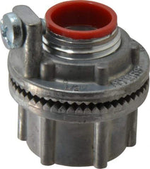 Cooper Crouse-Hinds - 1/2" Trade, Zinc Threaded Rigid/Intermediate (IMC) Conduit Hub - Noninsulated - Apex Tool & Supply